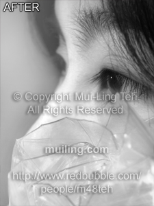 Edited version of "Fading" by Mui-Ling Teh