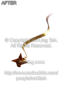 "Ninja Star" by Mui-Ling Teh with the background removed.